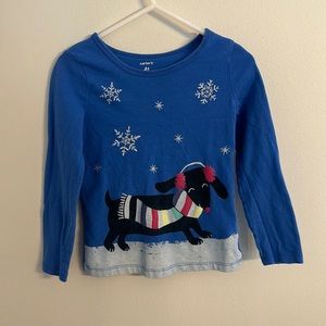 Carter’s Winter Dog Shirt